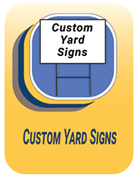 Select for custom yard signs request